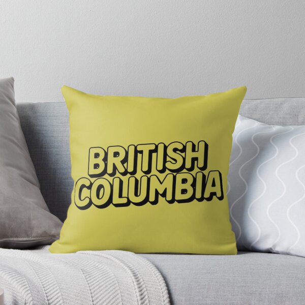 Item preview, British Columbia Typography T-Shirt – Canada designed and sold by Timeless Design.