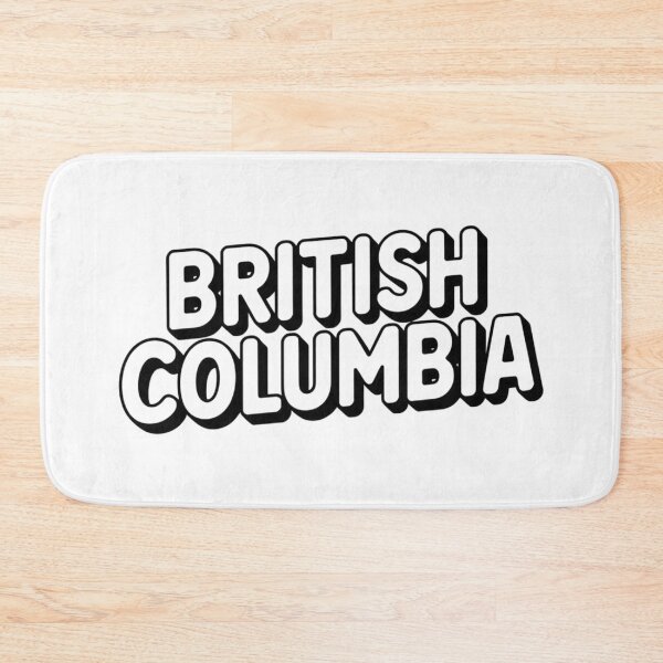 Item preview, British Columbia Typography T-Shirt – Canada designed and sold by Timeless Design.