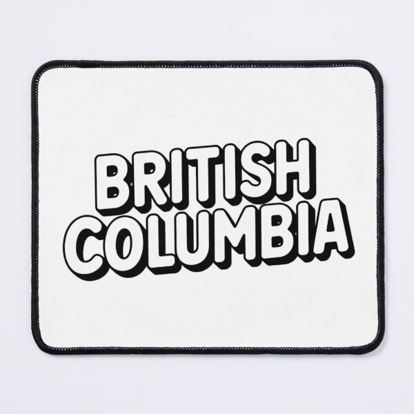 Item preview, British Columbia Typography T-Shirt – Canada designed and sold by Timeless Design.