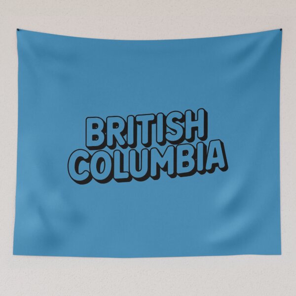 Item preview, British Columbia Typography T-Shirt – Canada designed and sold by Timeless Design.