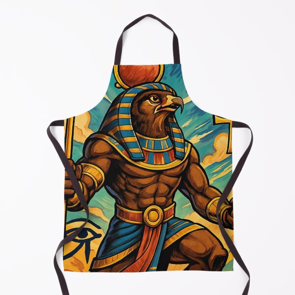 Item preview, Horus, Egyptian falcon-headed god of the sky | Comics stylCartoone - designed and sold by ComicsFactory.