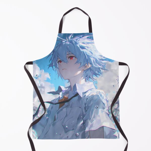 Item preview, Kaworu Nagisa Evangelion Halo Sky Dreamy Anime Boy Portrait designed and sold by mildaclairmo.