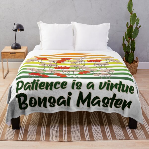 Item preview, Bonsai Garden Master Patience Is A Virtue designed and sold by SP Motif.