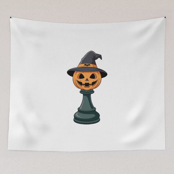 Item preview, Jack-o'-Lantern Chess Piece designed and sold by jkrphoto.
