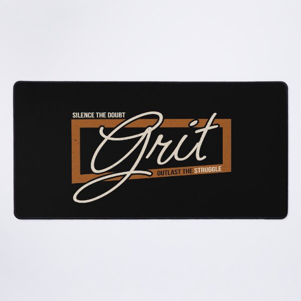 Item preview, Grit Outlast the Struggle – Resilience & Perseverance Quote designed and sold by Verse & Vibes.
