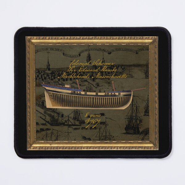 Item preview, Colonial Schooner Sir Edward Hawke designed and sold by Historyofthesea.