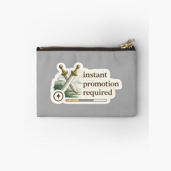 Item preview, Instant Promotion Required Gamer Meme designed and sold by Retr0Tshirts.
