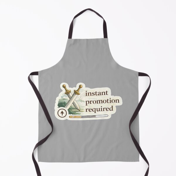 Item preview, Instant Promotion Required Gamer Meme designed and sold by Retr0Tshirts.
