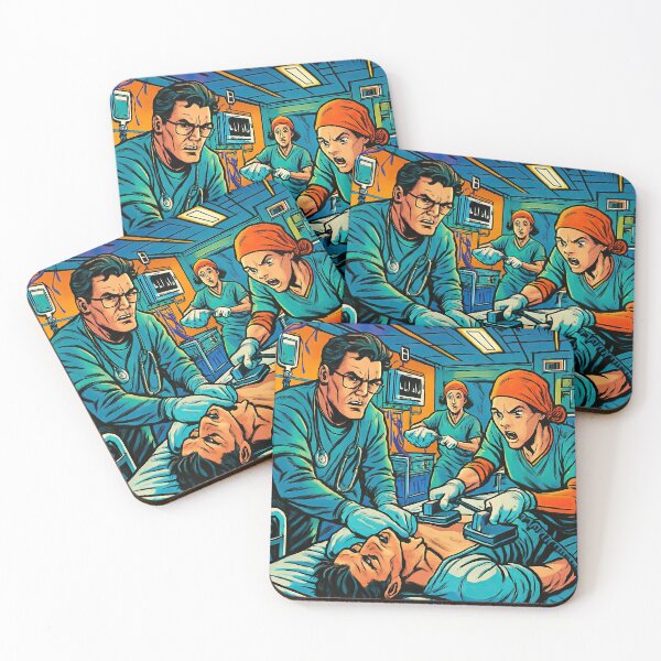 Item preview, Hospital | Comics stylCartoone -  designed and sold by ComicsFactory.