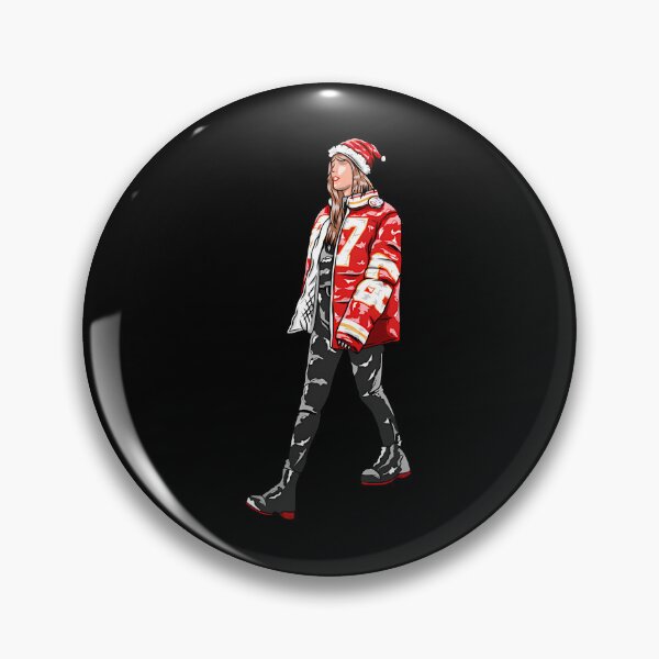 Item preview,  Kansas Swiftie Chiefs Red Christmas Cartoon  designed and sold by visualist.
