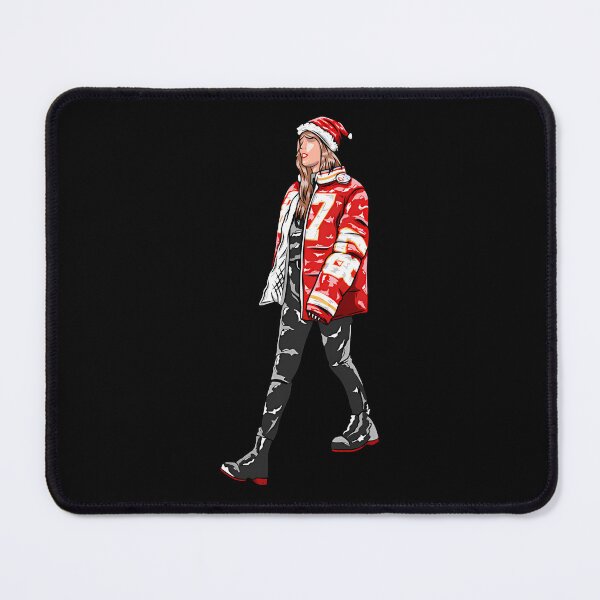 Item preview, Kansas Swiftie Chiefs Red Christmas Cartoon designed and sold by visualist.
