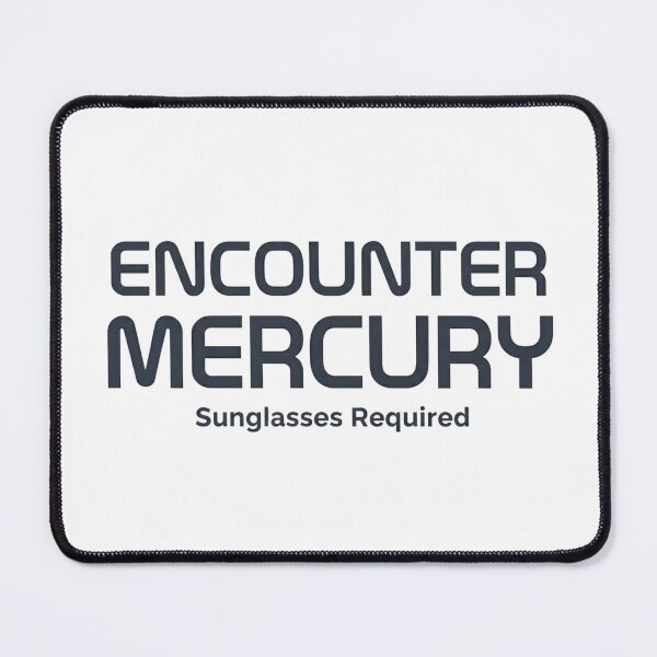 Item preview, Encounter Mercury - Solar System Tourist Board designed and sold by Halejo68.