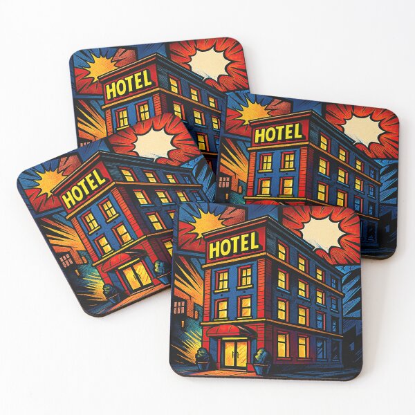 Item preview, Hotel | Comics stylCartoone -  designed and sold by ComicsFactory.