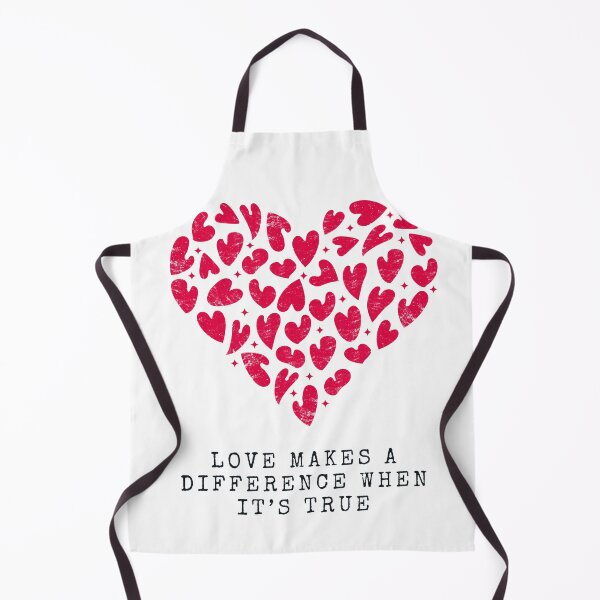 Item preview, Love makes a difference when it’s true, Valentine’s Day design designed and sold by TheProverbsMom.