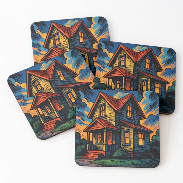 Item preview, House | Comics stylCartoone -  designed and sold by ComicsFactory.