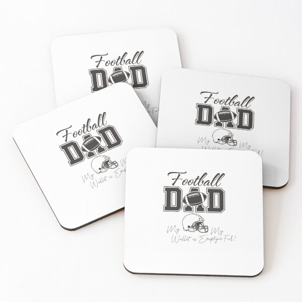 Item preview, Football Dad Humor — Vintage American Football Illustration with Heartfelt Sports Quote designed and sold by Colorful-Garden.