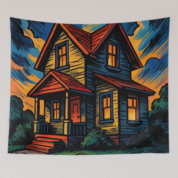 Item preview, House | Comics stylCartoone -  designed and sold by ComicsFactory.