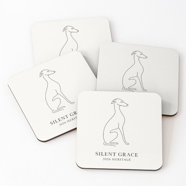 Item preview, Silent Grace | Minimalist Italian Greyhound Heritage Art designed and sold by tineldesign.