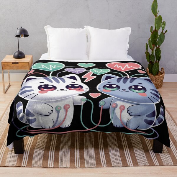 Item preview, Cute Electrophysiology and kawaii cat designed and sold by DamioPolArt.