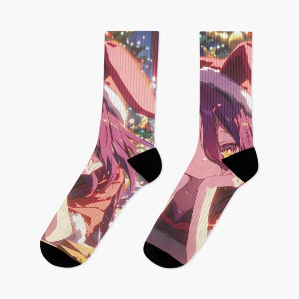 Item preview, Schwi Dola No Game No Life Christmas Cozy Bunny Hood Anime Girl designed and sold by mildaclairmo.
