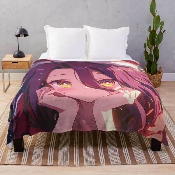 Item preview, Schwi Dola No Game No Life Christmas Cozy Bunny Hood Anime Girl designed and sold by mildaclairmo.