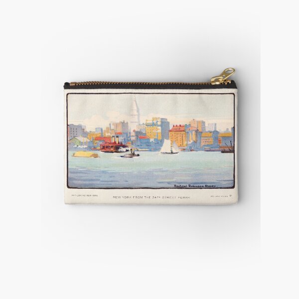 Item preview, Vintage travel print - New York from the 34th Street Ferry (1914)  designed and sold by maisielabmouse.