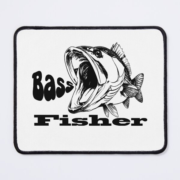 Item preview, Bass Fisher largemouth bass chasing a meal.. designed and sold by Art-Horizon.