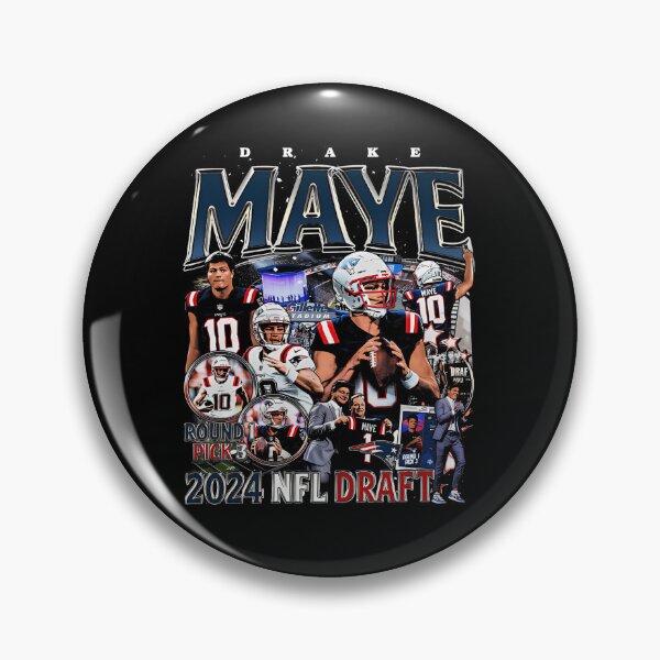 Item preview, Drake Maye Bootleg Round Pick 2024 Nfl Draft designed and sold by Ghaith95.