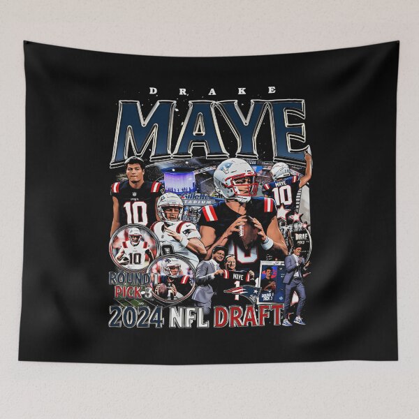 Item preview, Drake Maye Bootleg Round Pick 2024 Nfl Draft designed and sold by Ghaith95.