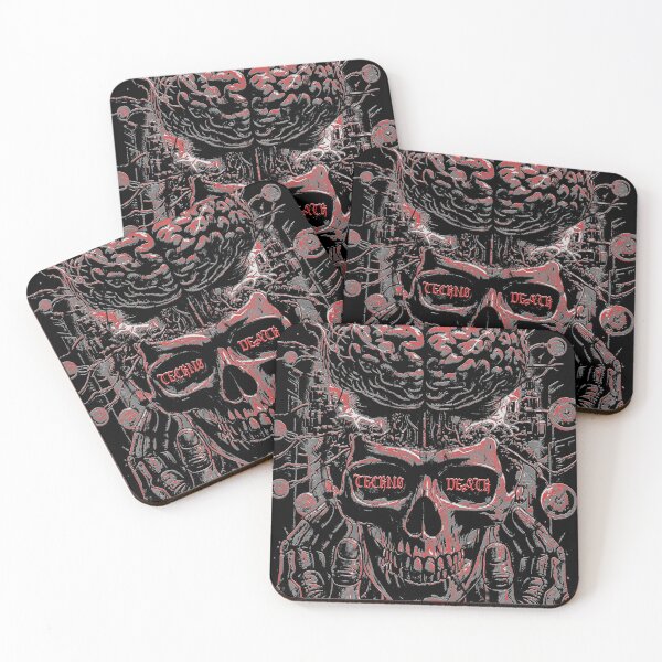 Item preview, Neural Nightmare: Sci-Fi Tech Skull Design designed and sold by BVNKGRAPH WORKS.
