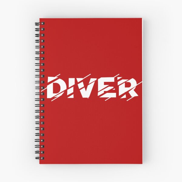 Item preview, Minimal Dive Slash Marks Typography designed and sold by cotros.