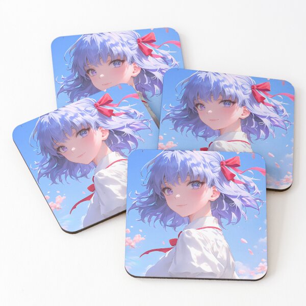 Item preview, Sakura Matou fate stay night Cherry Blossom Sky Ribbon Serenity designed and sold by mildaclairmo.