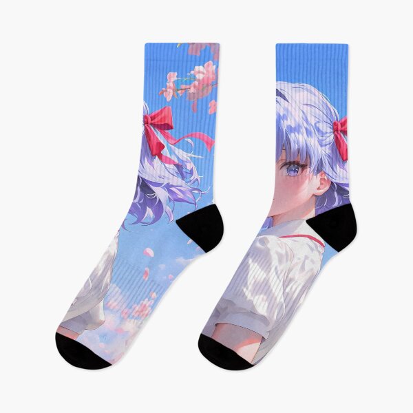 Item preview, Sakura Matou fate stay night Cherry Blossom Sky Ribbon Serenity designed and sold by mildaclairmo.