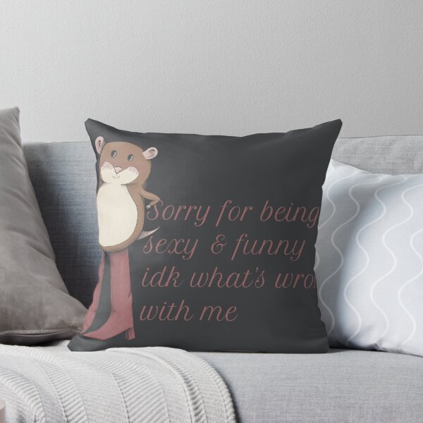 Item preview, Sorry for being sexy & funny. Idk what's wrong with me - hamster with heels designed and sold by Basiinaa.