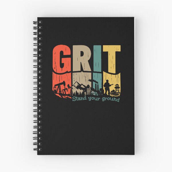 Item preview, Grit Stand Your Ground – Strength & Perseverance Quote designed and sold by Verse & Vibes.