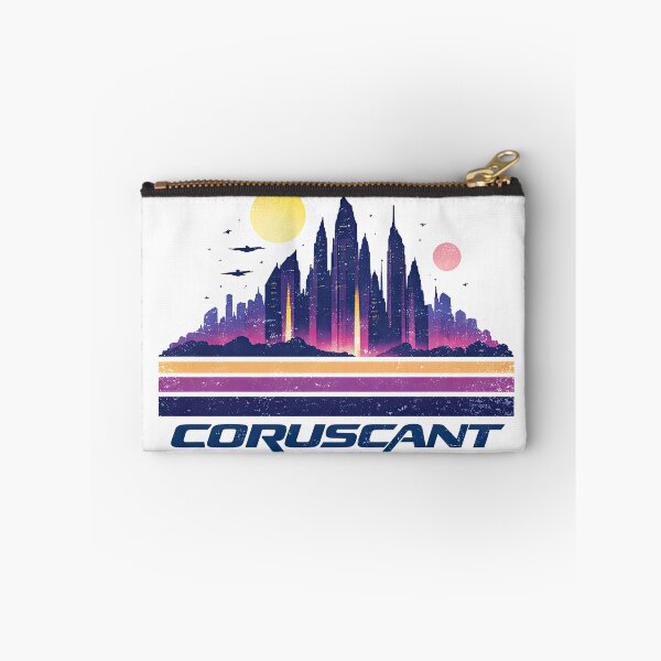 Item preview, Coruscant Galactic Capital Retro Skyline Art designed and sold by DariuszWilkosz.