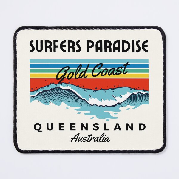Item preview, Vintage Beach Surfers Paradise Gold Coast designed and sold by TamGustam.