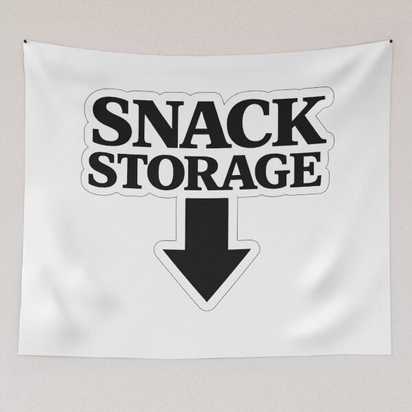 Item preview, Snack Storage – Funny Arrow Sign Design designed and sold by Timeless Junction.