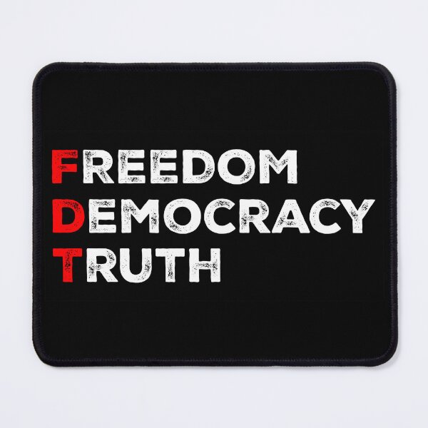 Item preview, Freedom Democracy Truth - Anti Fascist FDT designed and sold by PixVib.