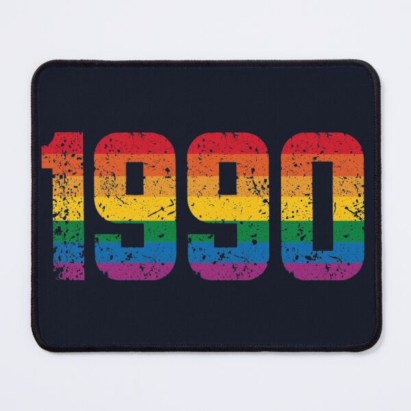 Item preview, Vintage 1990 Retro Rainbow Pride Birthday Design designed and sold by EchoPrint Co..