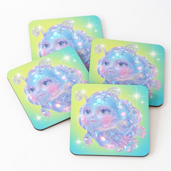 Item preview, Adorable Shimmering Pastel Fantasy Friend designed and sold by maboroshilab.