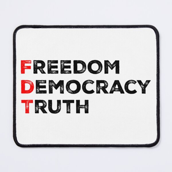 Item preview, Freedom Democracy Truth - Anti Fascist designed and sold by PixVib.