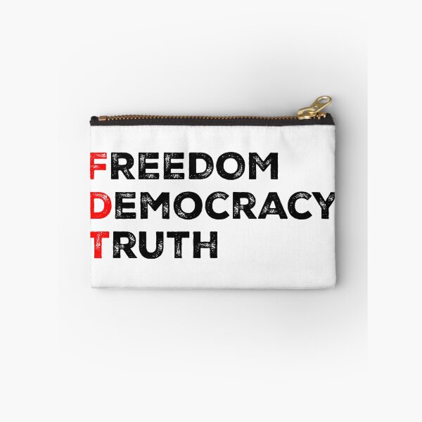 Item preview, Freedom Democracy Truth - Anti Fascist designed and sold by PixVib.