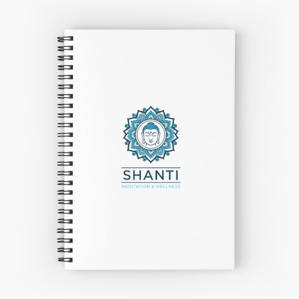 Item preview, Shanti Meditation and Wellness Buddha — Blue Mandala Zen Spiritual Art designed and sold by Colorful-Garden.