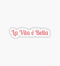 la vita e bella Sticker