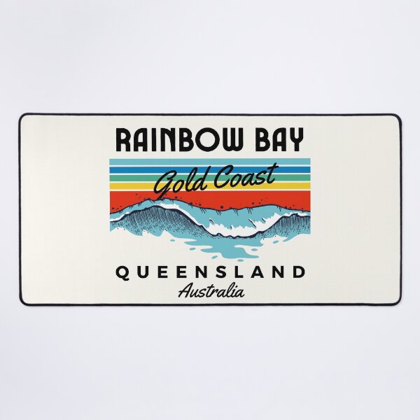 Item preview, Vintage Beach Rainbow Bay Gold Coast designed and sold by TamGustam.