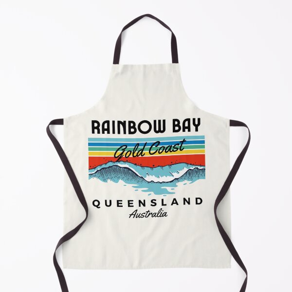 Item preview, Vintage Beach Rainbow Bay Gold Coast designed and sold by TamGustam.