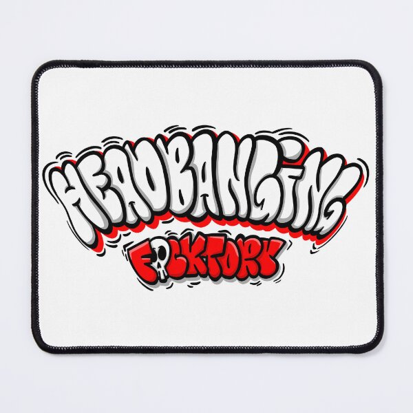 Item preview, Headbanging fucktory graffiti bubble designed and sold by manuvila.