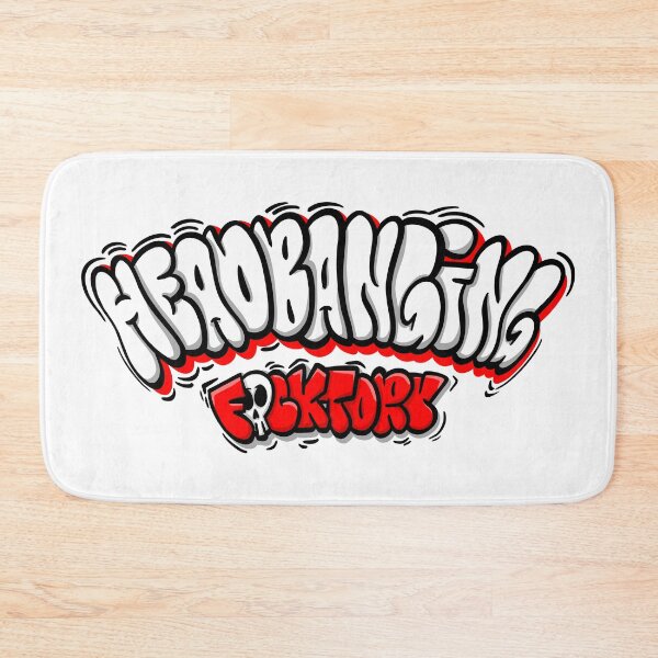 Item preview, Headbanging fucktory graffiti bubble designed and sold by manuvila.