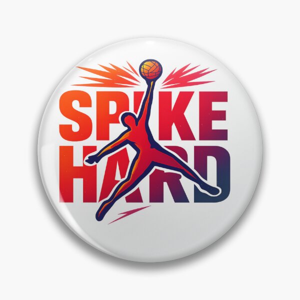 Item preview, Spike Hard Volleyball T-Shirt designed and sold by RMTrendy.